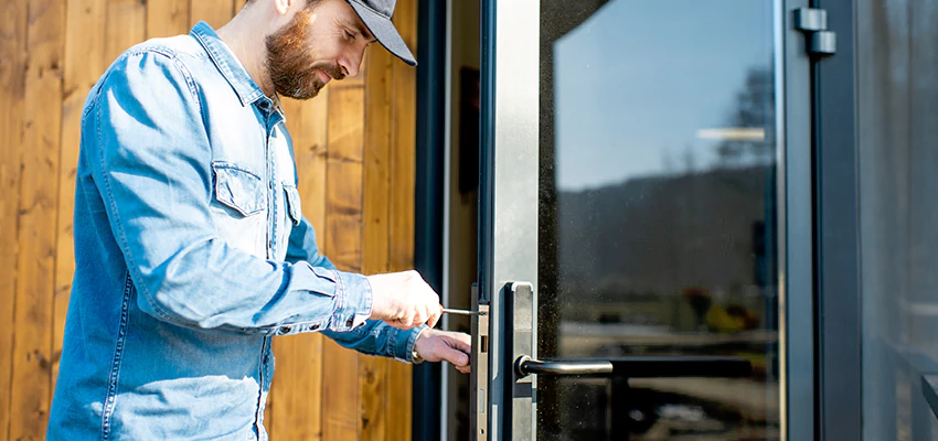 Frameless Glass Storefront Door Locks Replacement in Sebastopol, CA
